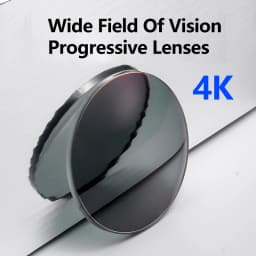 ALICIA 1.56 1.61 1.67 1.74Anti-scratch Anti-blue Photochromic 4K Widest Field of View Progressive Multi-focal Lens 1 Pair