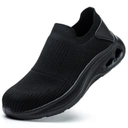 2026 Breathable Mens Work Safety Shoes Lightweight Steel Toe Anti Smashing Anti Slip Indestructible Male Boots Footwear Sneakers
