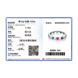 MODIAN 925 Sterling Silver Sweet Romantic Colorful Zircon Heart Stackable Eternity Band Trendy Rings For Women Fine Jewelry