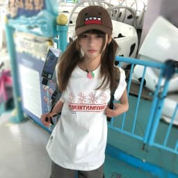 Karrram Japanese Y2k Letter Print T-shirt 2000s Aesthetics Oversized Tops Vintage Harajuku Short Sleeve Tee Shirt American Retro