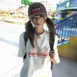 Karrram Japanese Y2k Letter Print T-shirt 2000s Aesthetics Oversized Tops Vintage Harajuku Short Sleeve Tee Shirt American Retro