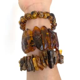 Yoowei Baltic Medical Amber Bracelet for Unisex Original Handmade Fashion Diy Healing Yellow Amber Jewelry Accessories Wholesale