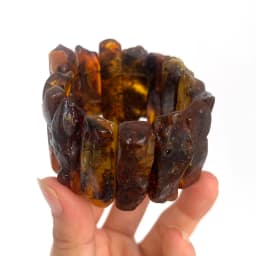 Yoowei Baltic Medical Amber Bracelet for Unisex Original Handmade Fashion Diy Healing Yellow Amber Jewelry Accessories Wholesale