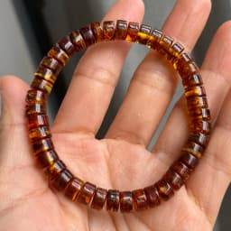 Yoowei Baltic Medical Amber Bracelet for Unisex Original Handmade Fashion Diy Healing Yellow Amber Jewelry Accessories Wholesale