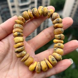 Yoowei Baltic Medical Amber Bracelet for Unisex Original Handmade Fashion Diy Healing Yellow Amber Jewelry Accessories Wholesale