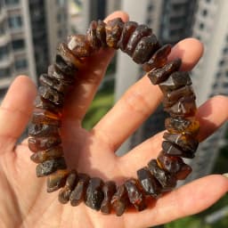 Yoowei Baltic Medical Amber Bracelet for Unisex Original Handmade Fashion Diy Healing Yellow Amber Jewelry Accessories Wholesale