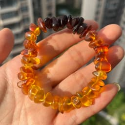 Yoowei Baltic Medical Amber Bracelet for Unisex Original Handmade Fashion Diy Healing Yellow Amber Jewelry Accessories Wholesale
