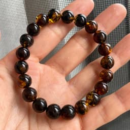 Yoowei Baltic Medical Amber Bracelet for Unisex Original Handmade Fashion Diy Healing Yellow Amber Jewelry Accessories Wholesale
