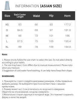 FSLE Wool Acetate Trumpet Skirt Women Elastic Waist Pearlescent Drape Elegant Long Elegant Style Spring 2026 Simple