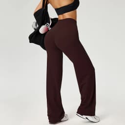 TRY TO BN Straight Leg Leggings Yoga Pants Women Buttery High Waisted Tummy Control Fitness Pilates Workout Bottoms Gym Clothes