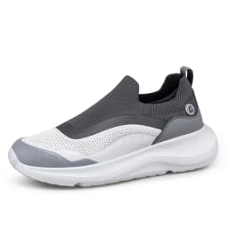 Men's Slip-On Walking Sneakers Breathable Mesh Sports Shoes with Soft Soles Summer Casual Slip-ons High Quality