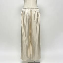DNBS Satin Finish Women's Loose Balloon Pants, Elastic Cuffed Harem Trousers, Elegant Loungewear for Spring & Summer
