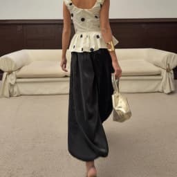 DNBS Satin Finish Women's Loose Balloon Pants, Elastic Cuffed Harem Trousers, Elegant Loungewear for Spring & Summer