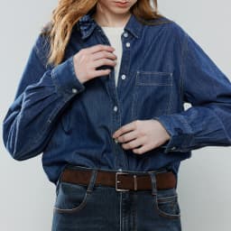 TOYOUTH Women Vintage Casual Denim Shirts 2026 Spring New Loose Outerwear Classic Basic Blouses