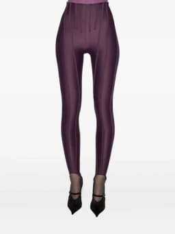 TWOTWINSTYLE Solid Slimming Spliced Line Decoration Minimalist Pants for Women High Waist Fashion Shark Pant Female Autumn New