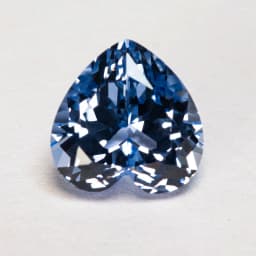 Lab Grown Sapphire Heart Shape Cornflower Color High Quality for DIY Jewelry Making Ring Main Materials Certificate