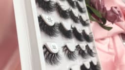 RED SIREN Mink Lashes Wholesale Eyelashes Bulk 5/30/50 Pairs Soft Fluffy Messy Natural Mink Lashes Makeup Mink Eyelashes