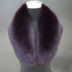 Fox Fur Collar 100% Real Fox Fur Scarf Winter Women Natural Fur Gray Collar Large Size Neck Warmer Fur Scarf Shawls