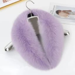 Fox Fur Collar 100% Real Fox Fur Scarf Winter Women Natural Fur Gray Collar Large Size Neck Warmer Fur Scarf Shawls