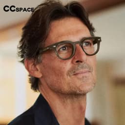 55464 High Quality Acetate Glasses Vintage Round Men Optical Prescription Eyeglasses Frame Women Korea Luxury Brand Eyewear