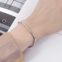 Smooth 3MM 4MM Round Snake Chain Bracelet 100% 925 Sterling Silver Men Women Teen Boy Girls 6.3"- 9" Bangle Jewelry Gift