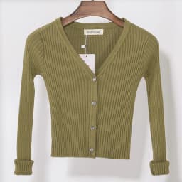 Cardigan Female Black Cropped Korean Style Knitted Sweater Long Sleeve Top Sweaters Knit Ladies Women's Coat Spring 2025 Blouses