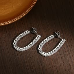 KNOBSPIN All Moissanite Earrings for Women Wedding Party Luxury Earring Jewelry s925 Sterling Sliver Plated 18k Gold Ear Stud