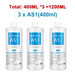 1200ML 3pcs/Lot Hydrofacial Liquid Face Serum Facial Aqua Peel Solution AS1 SA2 AO3 For Beauty Machine SkinCare Deep Cleaning