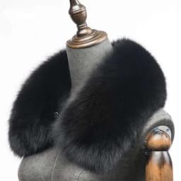Winter Natural Fox Fur Scarf Square Collar For Men Short Scarves Neck Warm Thick Scarves Real Fox Fur Shawl Male Coat Decorate