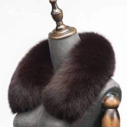 Winter Natural Fox Fur Scarf Square Collar For Men Short Scarves Neck Warm Thick Scarves Real Fox Fur Shawl Male Coat Decorate