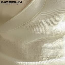 INCERUN Men Tank Tops Solid Color V Neck Sleeveless Casual Male Vests Summer Streetwear 2024 Fashion Leisure Korean Men Clothing