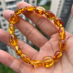 2026 New Natural Amber Bracelets for Women Trendy 100% Genuine Irregular Original Piebald Top Quality Baltic Real Fine Jewelry