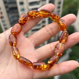 2026 New Natural Amber Bracelets for Women Trendy 100% Genuine Irregular Original Piebald Top Quality Baltic Real Fine Jewelry