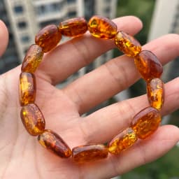 2026 New Natural Amber Bracelets for Women Trendy 100% Genuine Irregular Original Piebald Top Quality Baltic Real Fine Jewelry