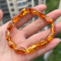 2026 New Natural Amber Bracelets for Women Trendy 100% Genuine Irregular Original Piebald Top Quality Baltic Real Fine Jewelry