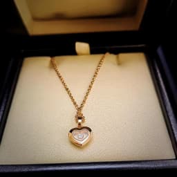 925 Sterling Silver Necklace Happy Move Stone 5A Zirconia Heart Pendant Necklaces Sets For Women Fine Jewelry