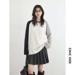 CHIC VEN New Fashion Women T-Shirts Loose Casual Long Sleeved O Neck Tees Bottom Female Top Pullover Coat Autumn Winter 2025