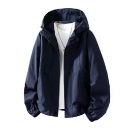 Big Size Mens Oversize Jacket Hooded Waterproof Windbreaker Male Plus Large Spring 8XL 120kg Coat Outwear Camping Fishing Hiking