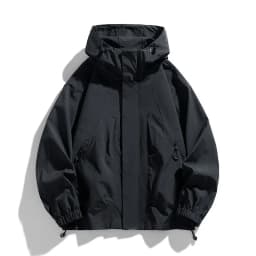 Big Size Mens Oversize Jacket Hooded Waterproof Windbreaker Male Plus Large Spring 8XL 120kg Coat Outwear Camping Fishing Hiking