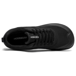 HOBIBEAR Wide Toe Shoes Mens Womens Minimalist Mesh Artificial Leather Sneakers Lace Up Lightweight Breathable Walking Shoes