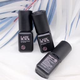 10 Bottles Original Lady Black Glue for Eyelash Extension with Original Bag Low Irritation 5ml Korea False Lash Glue Makeup Tool