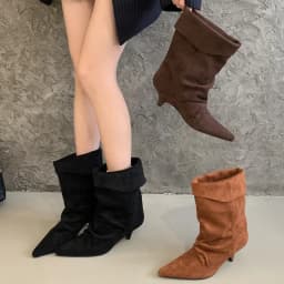 Aneikeh Fashion Street Style Vintage Ankle Boots Women Winter Pointed Toe Thin Low Heel Shoes SHort Botas Zapatos De Mujer