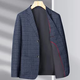 2025 Autumn Winter Woolen Suit Jacket for Men's Korean Slim Fit Casual Business Suit Jackets Social Office Blazers Men Clothing