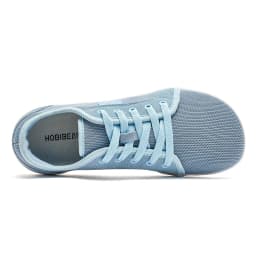 HOBIBEAR Wide Toe Barefoot Shoes Womens Mens Outdoor Lace Up Running Sneaker Zero Drop Comfortable Casual Shoes