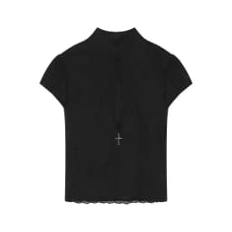Tonngirls Y2k Fairycore Two Piece Set For Women Hollow Out Lace Mesh Shirt + Irregular Mini Shirts Vintage Skirt Sets Japanese