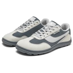 HOBIBEAR Wide Barefoot Shoes Womens Mens Zero Drop Minimalist Sneakers Artificial Leather Mesh Retro Walking Shoes