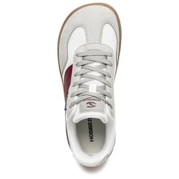 HOBIBEAR Wide Barefoot Shoes Womens Mens Zero Drop Minimalist Sneakers Artificial Leather Mesh Retro Walking Shoes