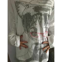 Karrram Japanese Y2k Anime Print T-shirt 2000s Korean Style Long Sleeve T Shirt Vintage Harajuku Cutecore White Tops Kawaii 00s