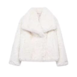 MUJER Faux Fur Hairy Coat Woman Warm Winter Fluffy Coat Women New Plush Jackets for Women Outerwears Luxury Women's Teddy Coats