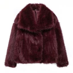 MUJER Faux Fur Hairy Coat Woman Warm Winter Fluffy Coat Women New Plush Jackets for Women Outerwears Luxury Women's Teddy Coats